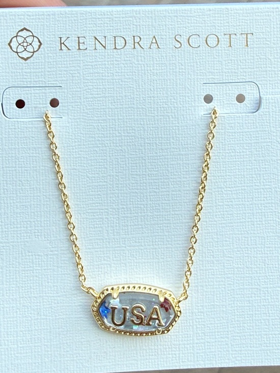 Kendra Scott Jewelry - NWT - Kendra Scott Elisa USA Necklace